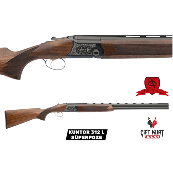 AKDAŞ KUNTOR 312 L SÜPERPOZE YİVSİZ AV TÜFEĞİ